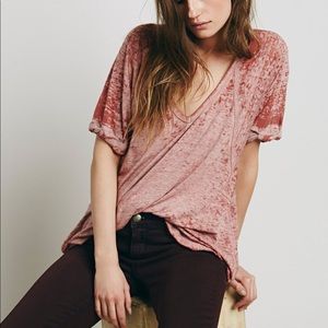Free People we the free free falling tee burnout